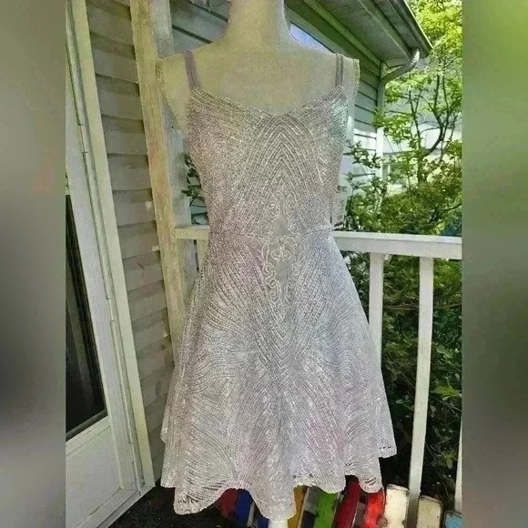 City triangles pink purple sequin dress size 1 New from David's Bridal - Picture 6 of 6